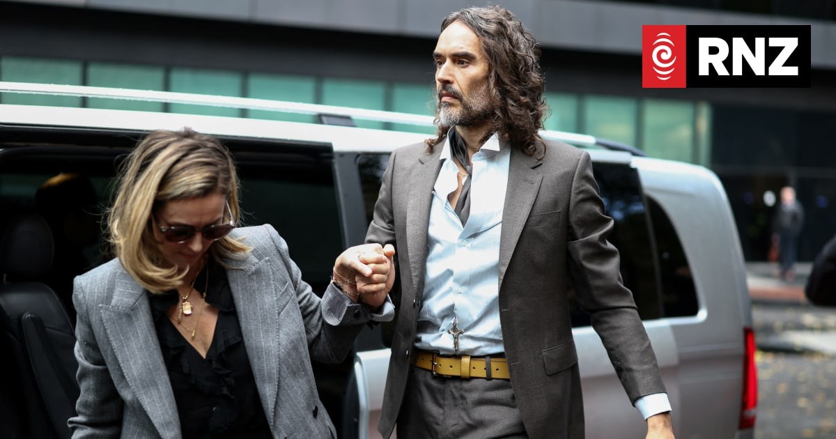 Laura Brand tells Russell Brand trial her husband was 'caring'