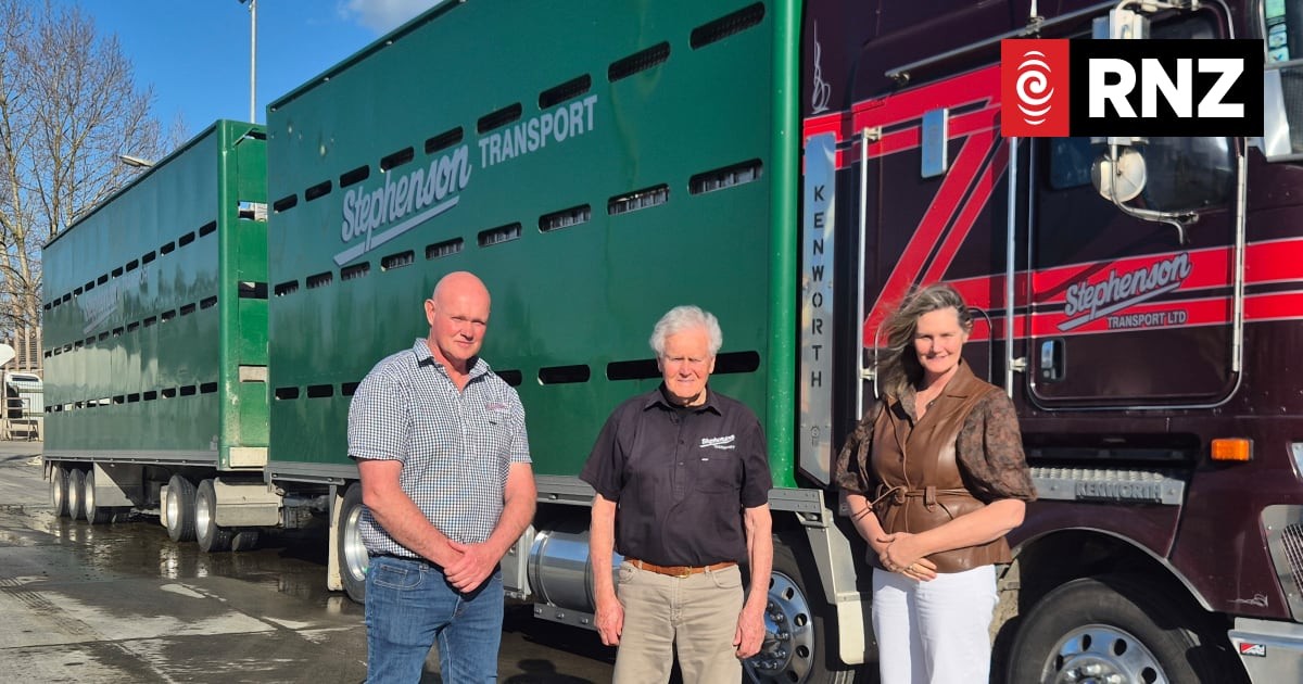 Hawke's Bay Livestock Trucking Family Marks 90 Years on the Road